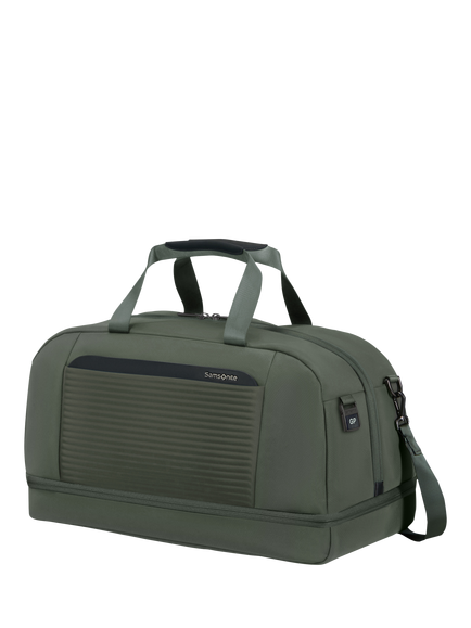 Samsonite Paralux 49cm Duffle Bag, 30L, Stone Grey, Olive
