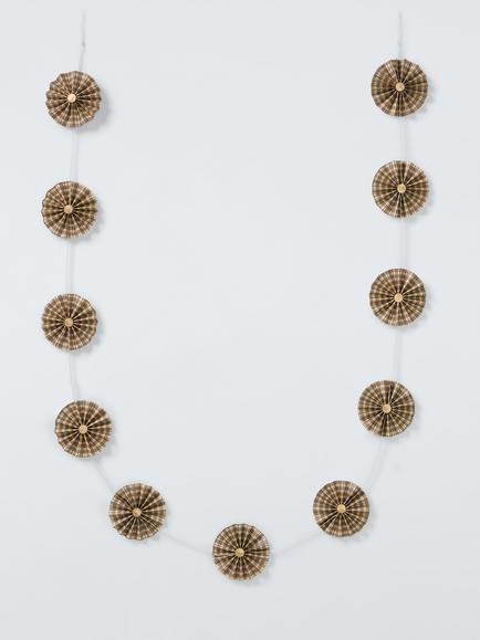 John Lewis Paper Fan Garland, Multi, Multi