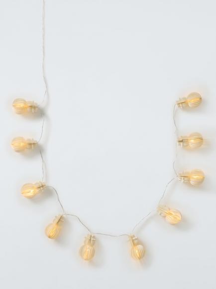 John Lewis Snowman LED Garland, Multi, Multi