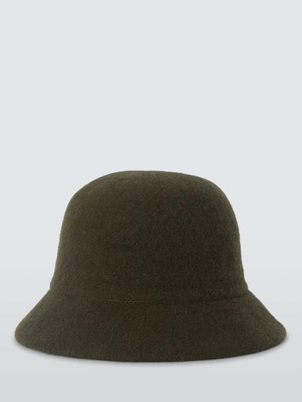 John Lewis Soft Bucket Hat - view 2, Olive