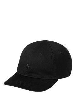 Carhartt WIP Madison Cotton Baseball Cap, Black, Black