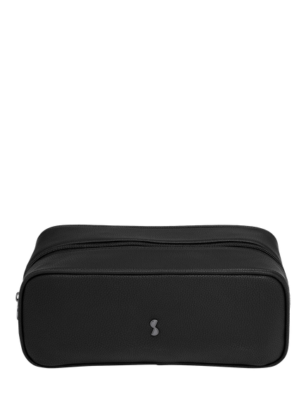 Stackers Pop Up Men's Wash Bag, Black, Black