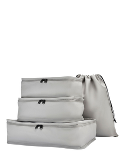 Rock Travel Packing Cubes, Pack of 4, Grey