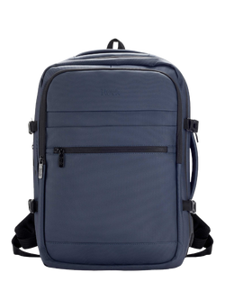 Rock Medium Dalston Backpack, 31L, Navy - view 2, Navy