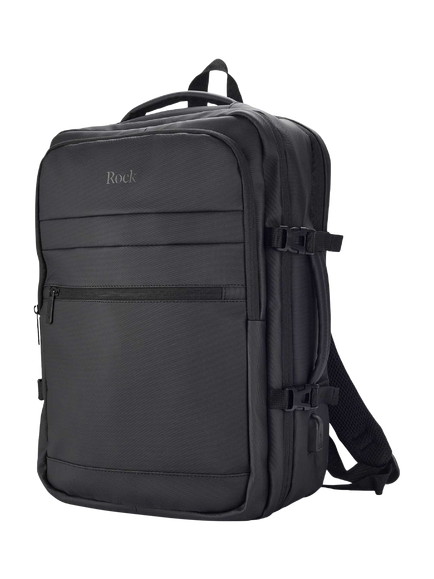 Rock Dalston Small Travel Backpack, 30L, Black