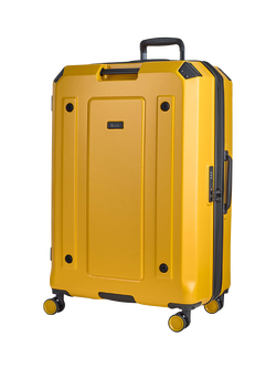 Rock Alpine Large 75cm Expandable 8-Wheel Suitcase, 94/105L, Yellow