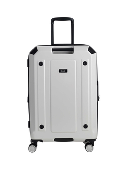 Rock Alpine Medium 65cm Expandable 8-Wheel Suitcase, 65/74L - view 2, White