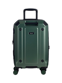 Rock Alpine Small Expandable 8-Wheel Cabin Suitcase 39/45L - view 2, Green