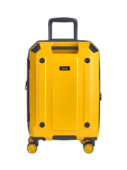 Rock Alpine Small Expandable 8-Wheel Cabin Suitcase 39/45L - view 2, Yellow