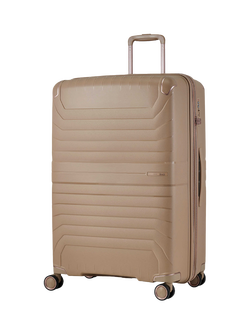 Rock Astrid 3-Piece Expandable 8-Wheel Suitcase Set - view 2, Beige