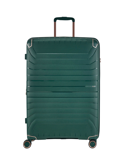Rock Astrid Large 76cm Expandable 8-Wheel Suitcase, 95/105L - view 2, Green