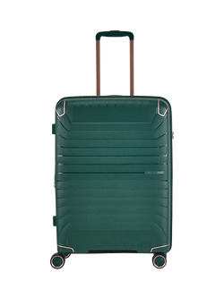 Rock Astrid Medium 65cm Expandable 8-Wheel Suitcase, 61/69L - view 2, Green