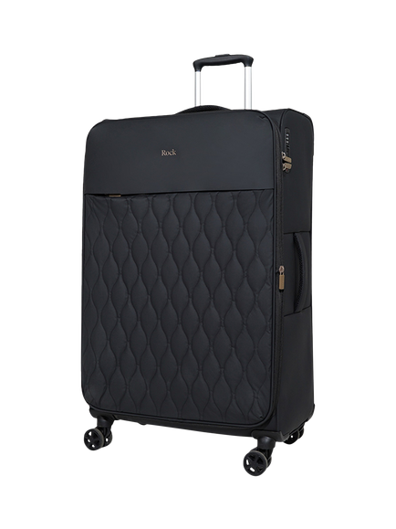 Rock Ember 3-Piece 8-Wheel Suitcase Set - view 2, Black