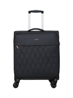 Rock Ember 8-Wheel Small Cabin Plus Suitcase, 40L, Black - view 2, Black
