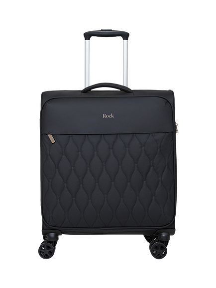 Rock Ember 8-Wheel Small Cabin Plus Suitcase, 40L - view 2, Black