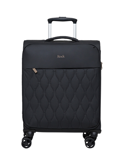 Rock Ember Small 8-Wheel Cabin Suitcase, 30L - view 2, Black