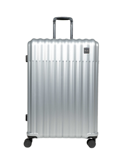 Rock Luna Large 77cm 8-Wheel Suitcase, 104L - view 2, Silver
