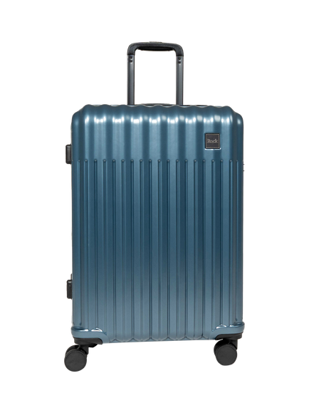 Rock Luna Medium 67cm 8-Wheel Suitcase, 68L - view 2, Blue