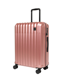 Rock Luna Medium 67cm 8-Wheel Suitcase, 68L, Pink