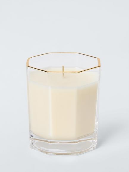 John Lewis Clementine & Pomegranate Scented Jar Candle, 180g - view 2, Red