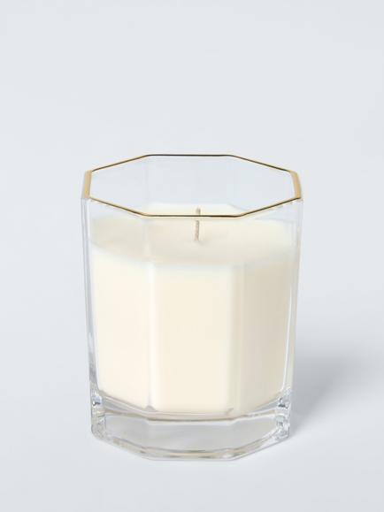 John Lewis Gingerbread Scented Jar Candle, 180g - view 2, Orange