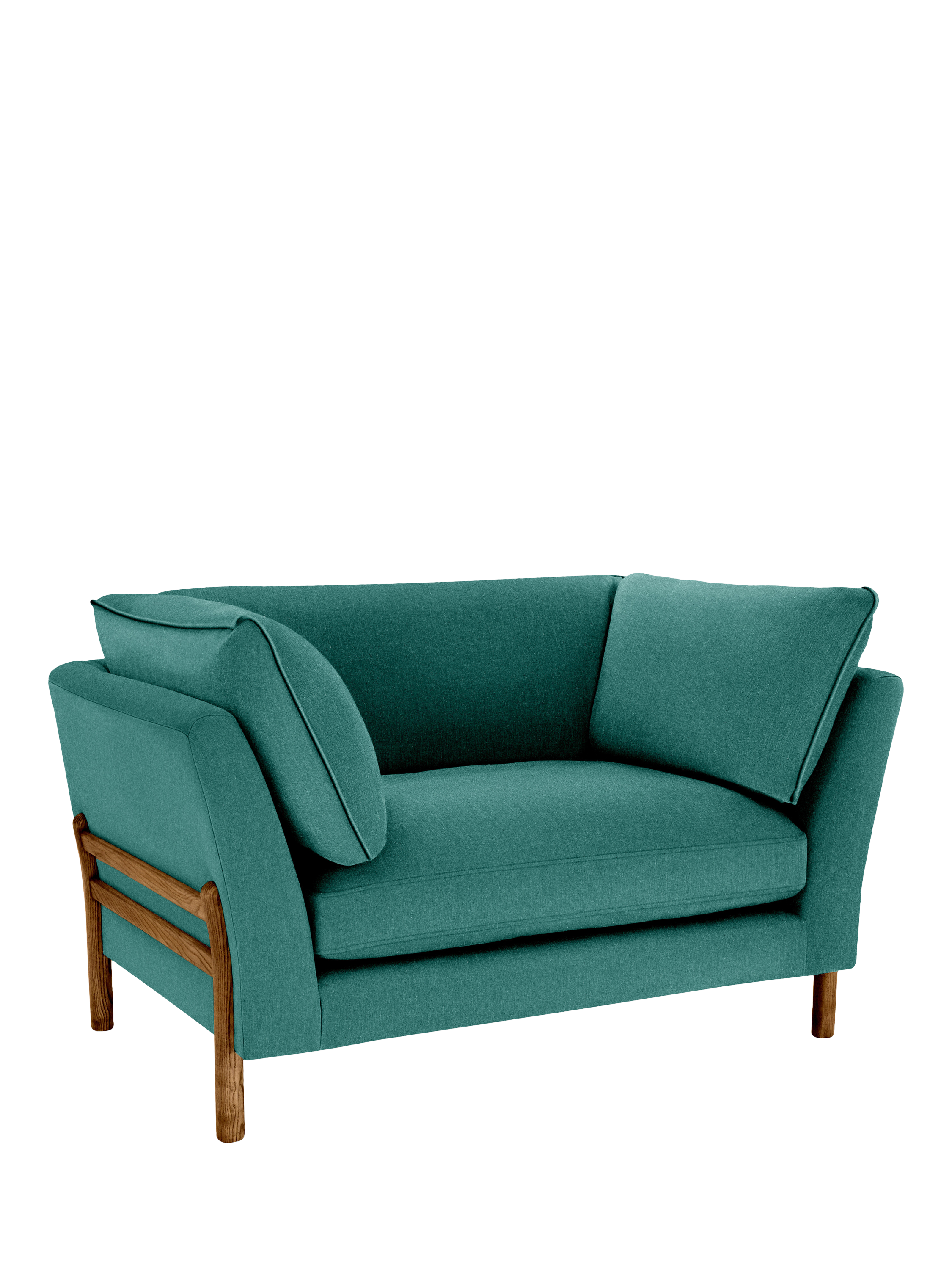 Ellesborough Range, ercol for John Lewis Ellesborough Snuggler, Linen Look Capri