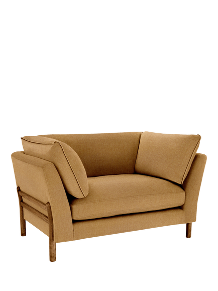 ercol for John Lewis Ellesborough Snuggler, Linen Look Harvest, Linen Look Harvest