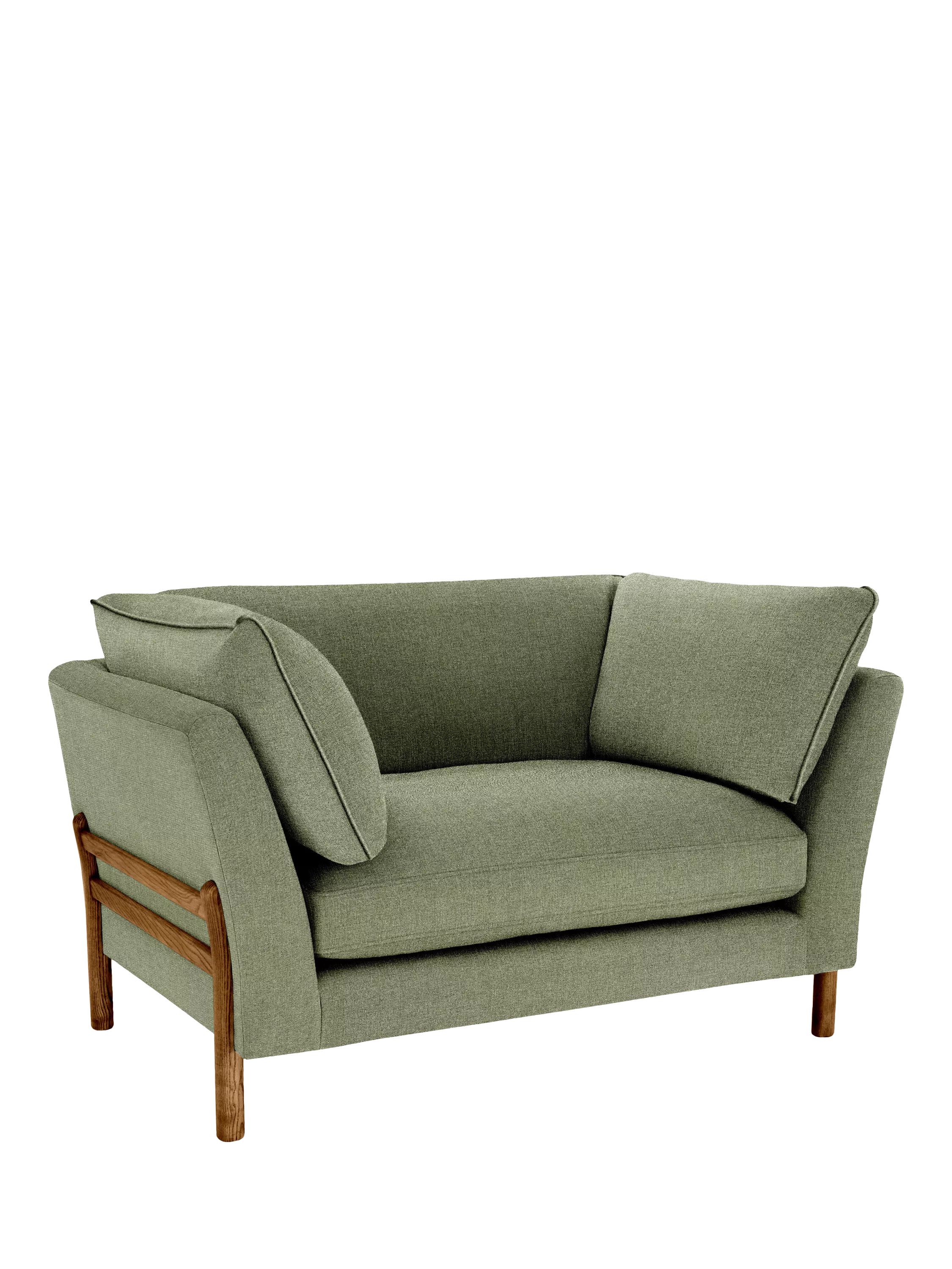 ercol for John Lewis Ellesborough Snuggler, Linen Look Spring