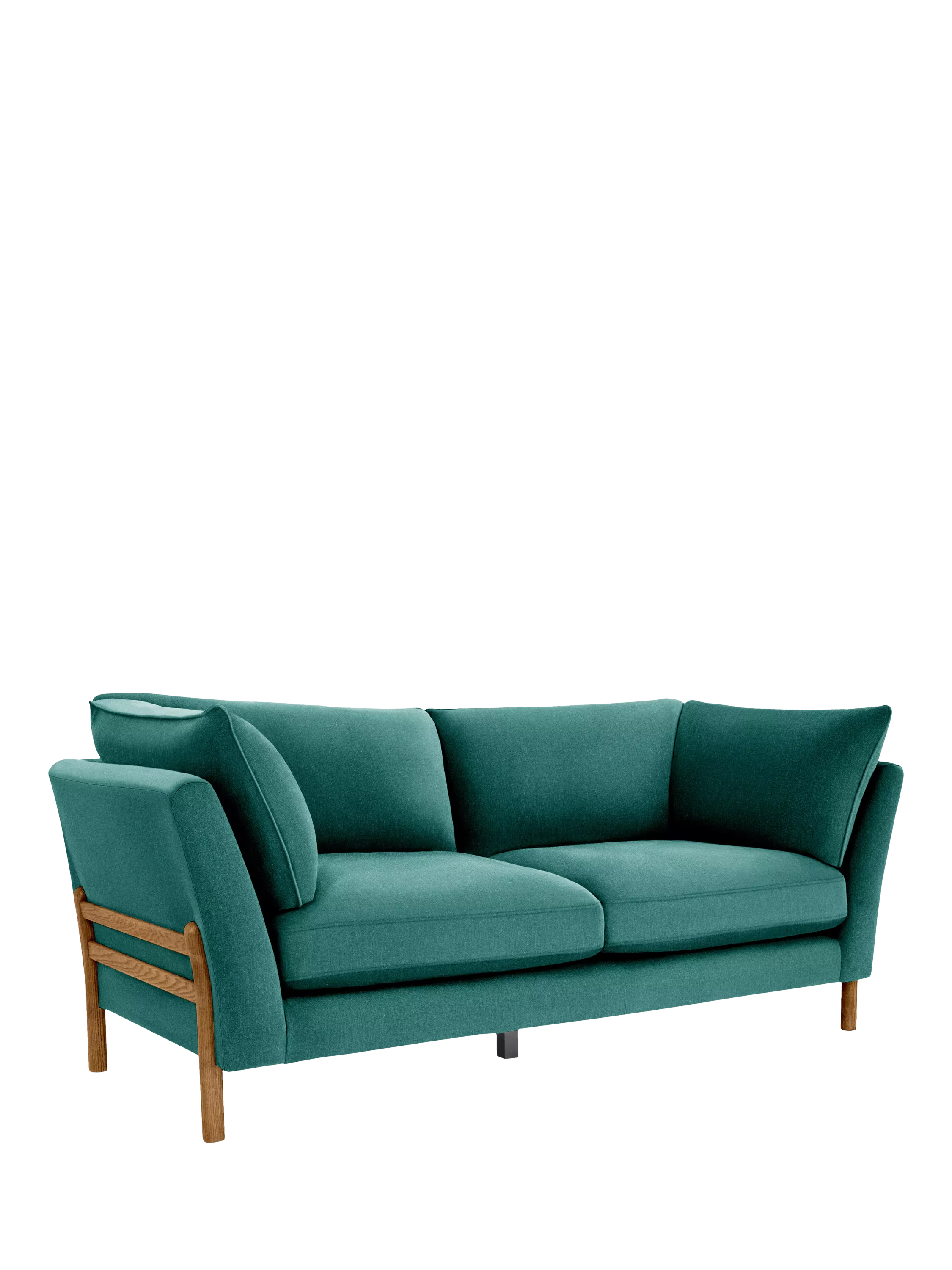 ercol for John Lewis Ellesborough Large 3 Seater Sofa, Linen Look Capri