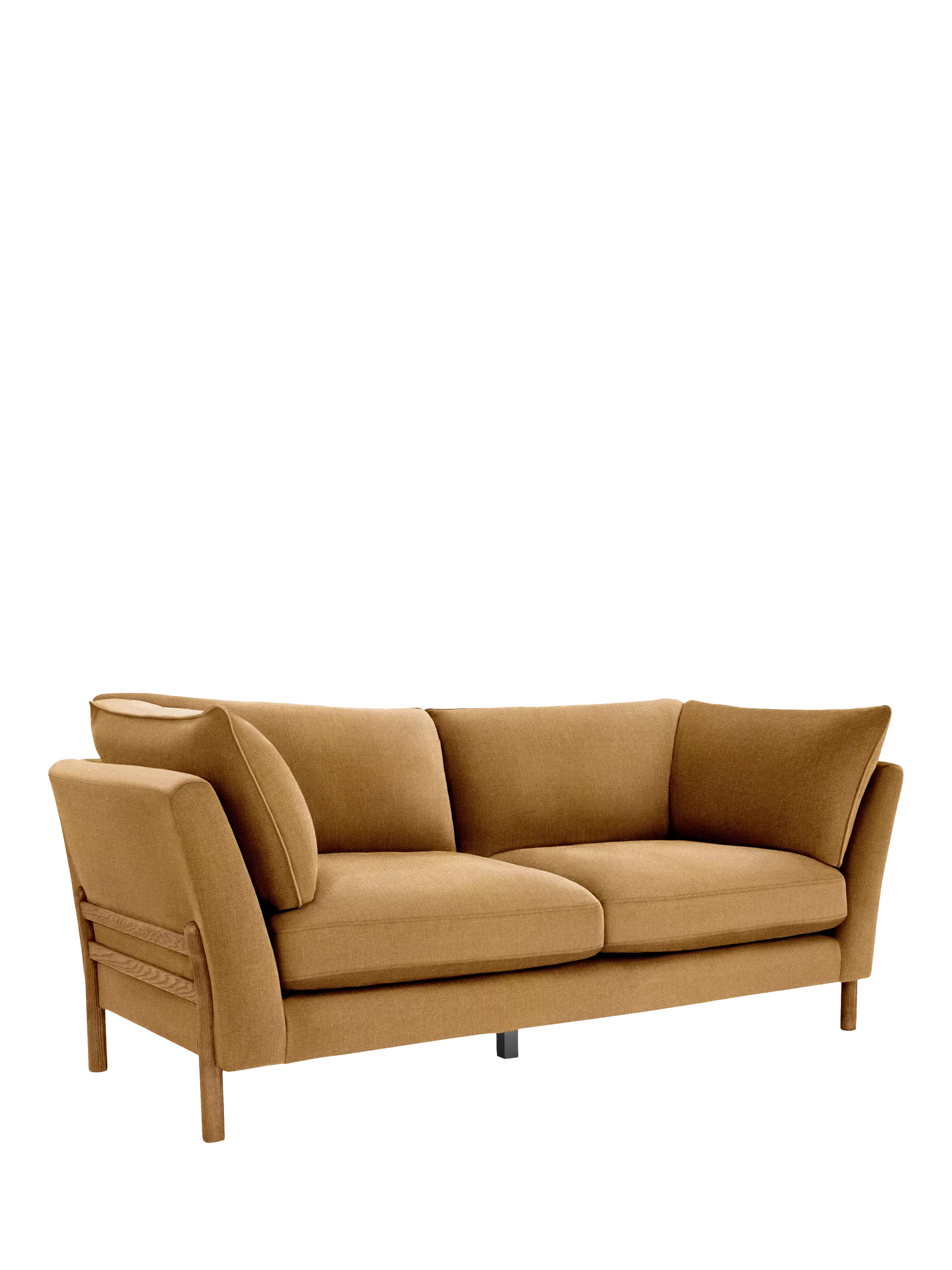 ercol for John Lewis Ellesborough Large 3 Seater Sofa, Linen Look Harvest