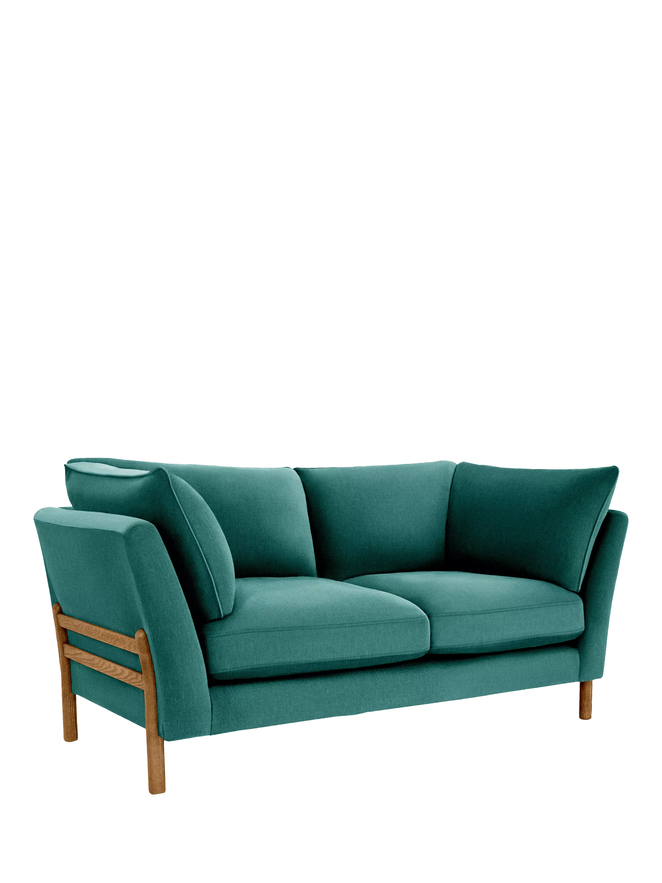 ercol for John Lewis Ellesborough Medium 2 Seater Sofa, Linen Look Capri