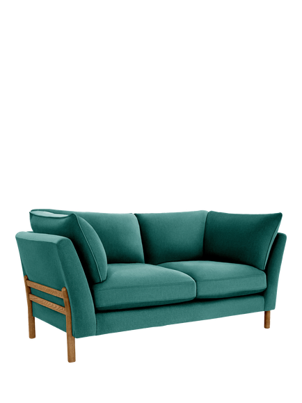 ercol for John Lewis Ellesborough Medium 2 Seater Sofa, Linen Look Capri, Linen Look Capri