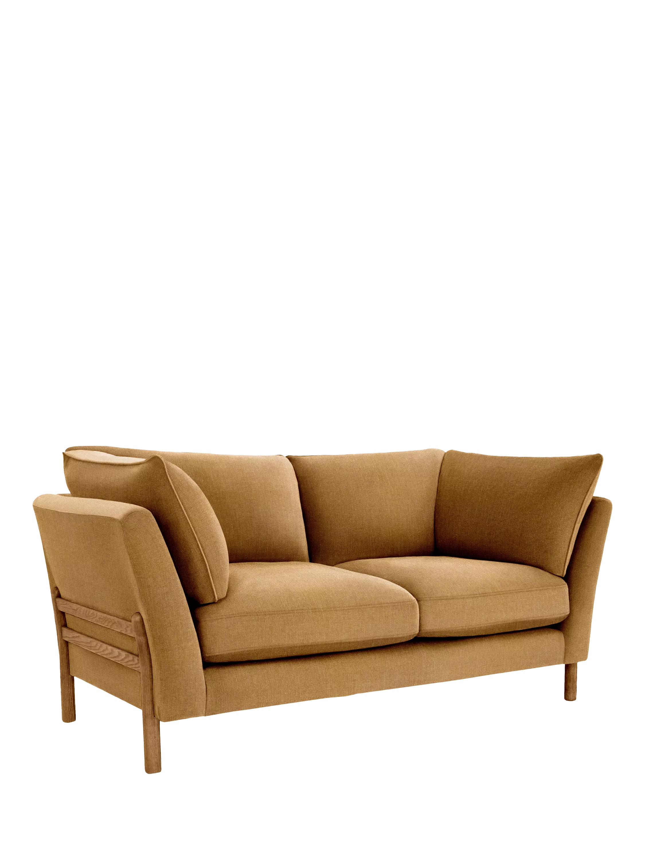 ercol for John Lewis Ellesborough Medium 2 Seater Sofa, Linen Look Harvest