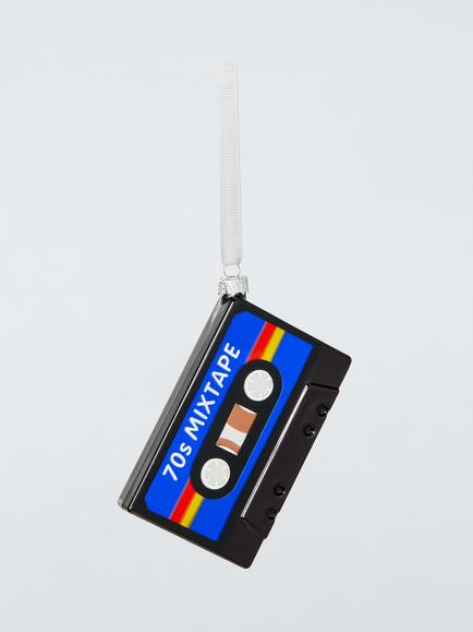John Lewis The Enthusiast 70s Mix Tape Bauble, Multi, Multi