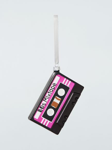 John Lewis The Enthusiast 80s Mix Tape Bauble, Multi, Multi
