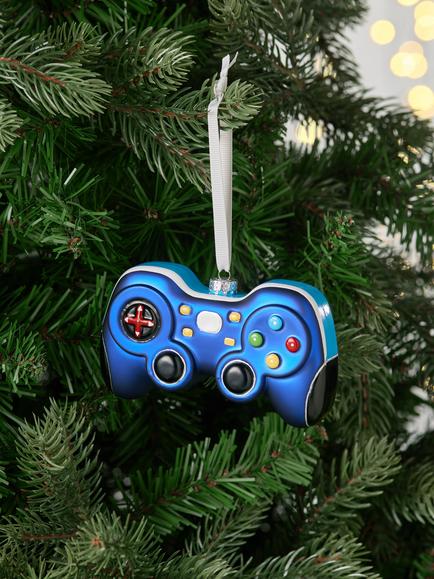 John Lewis The Enthusiast Gaming Controller Bauble, Multi - view 2, Multi