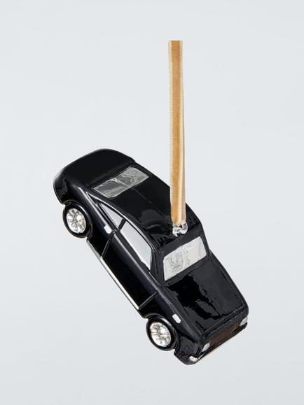 John Lewis The Connoisseur Luxury Car Bauble, Black, Black