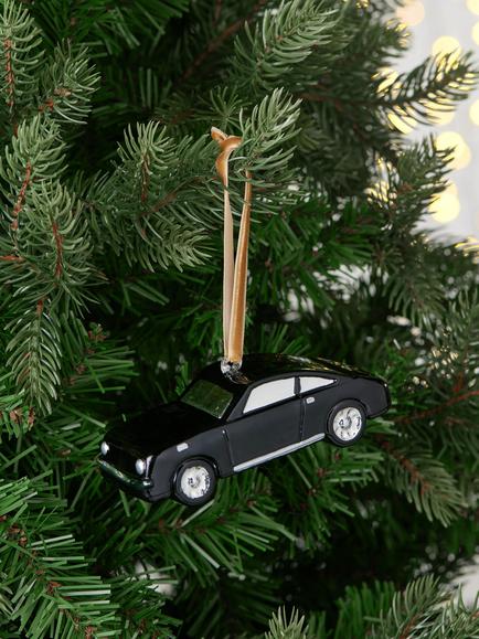 John Lewis The Connoisseur Luxury Car Bauble, Black - view 2, Black