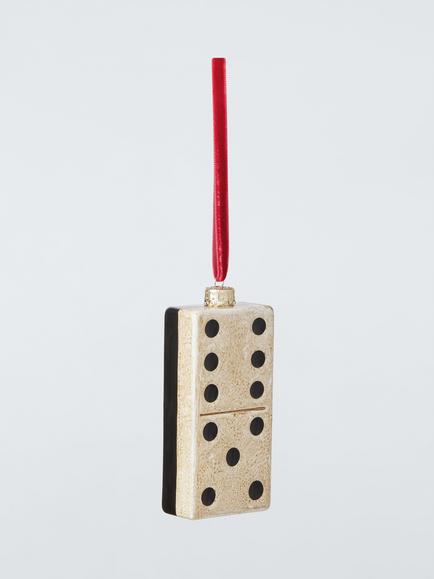 John Lewis The Curator Domino Bauble, Cream, Cream