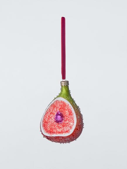 John Lewis The Curator Fig Bauble, Multi, Multi