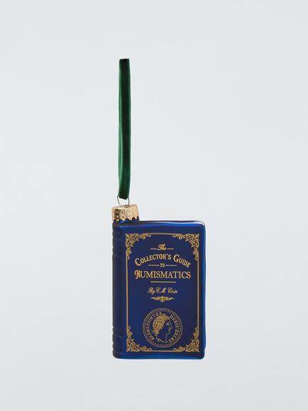 John Lewis The Curator Book Bauble, Navy, Navy