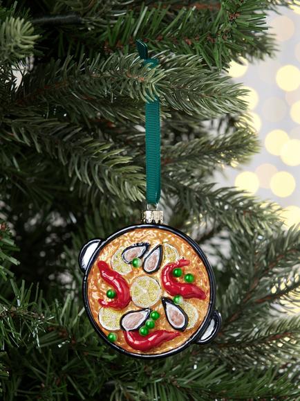 John Lewis Curate & Collect Paella Bauble, Multi - view 2, Multi