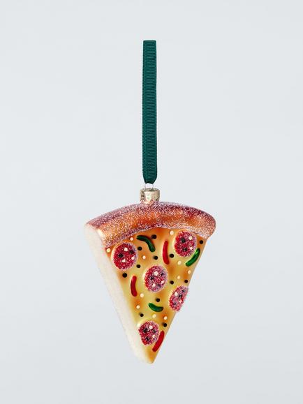 John Lewis Curate & Collect Pizza Slice Bauble, Multi, Multi