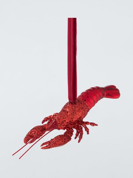 John Lewis The Curator Lobster Bauble, Red, Red