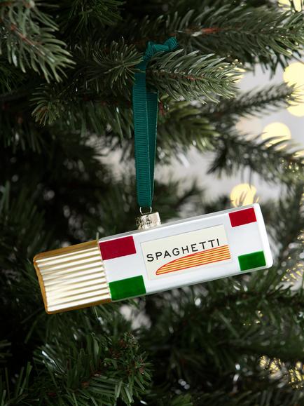 John Lewis Curate & Collect Spaghetti Bauble, Multi - view 2, Multi