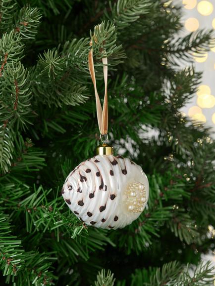 John Lewis The Connoisseur Hermit Crab Shell Bauble, Multi - view 2, Multi