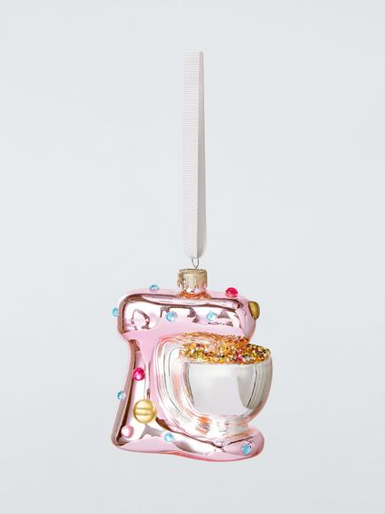 John Lewis The Enthusiast Food Mixer Bauble, Pink, Pink