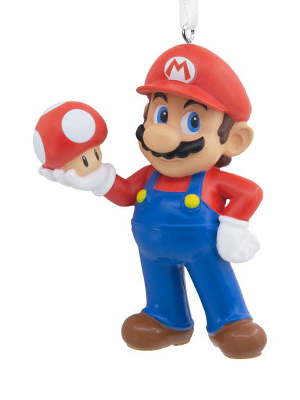 Hallmark Super Mushroom Mario Bauble, Multi, Multi