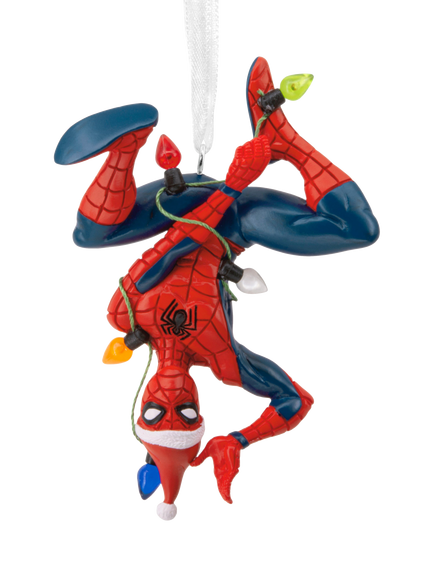 Hallmark Seasonal Spiderman Ornament, Multi, Multi
