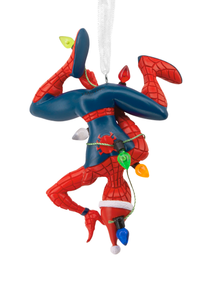 Hallmark Seasonal Spiderman Ornament, Multi - view 2, Multi